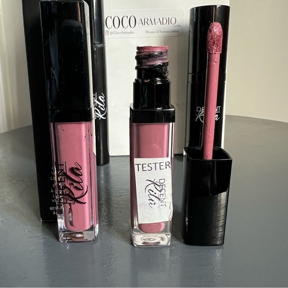 “Flannel” Luxury Liquid Velvet Lipstick; long wear. - Picture 4 of 4